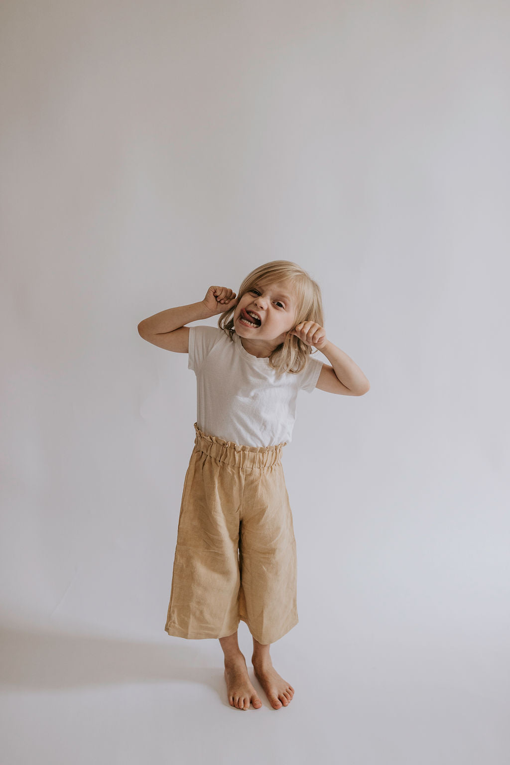 the high waist culotte with pockets