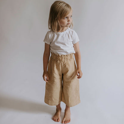 the high waist culotte with pockets