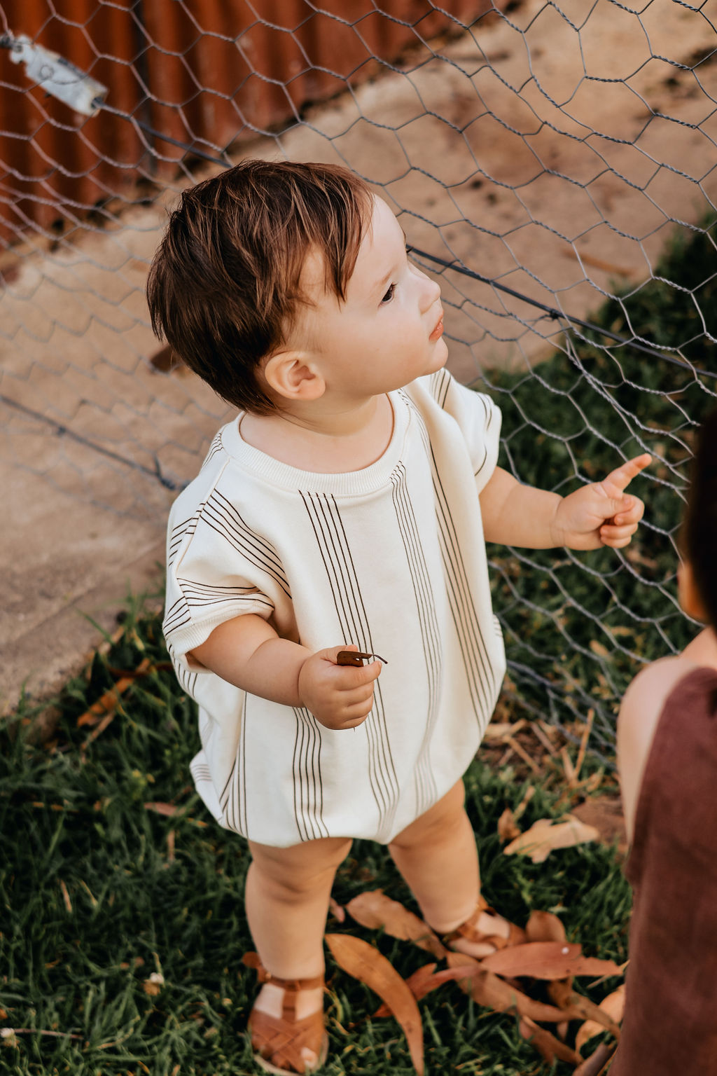 the oversized summer romper