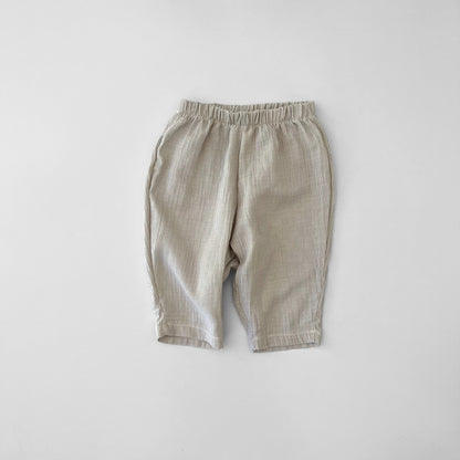 the cropped pant - muslin