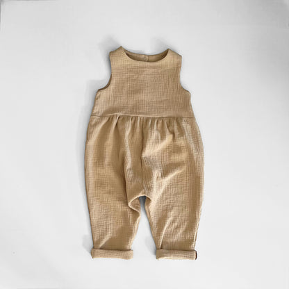 juniper jumpsuit - muslin BABY