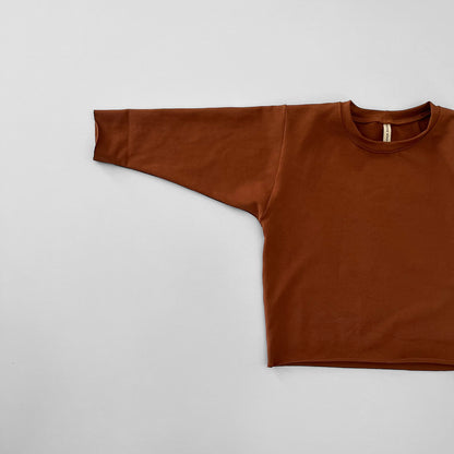 the raw edge long sleeve