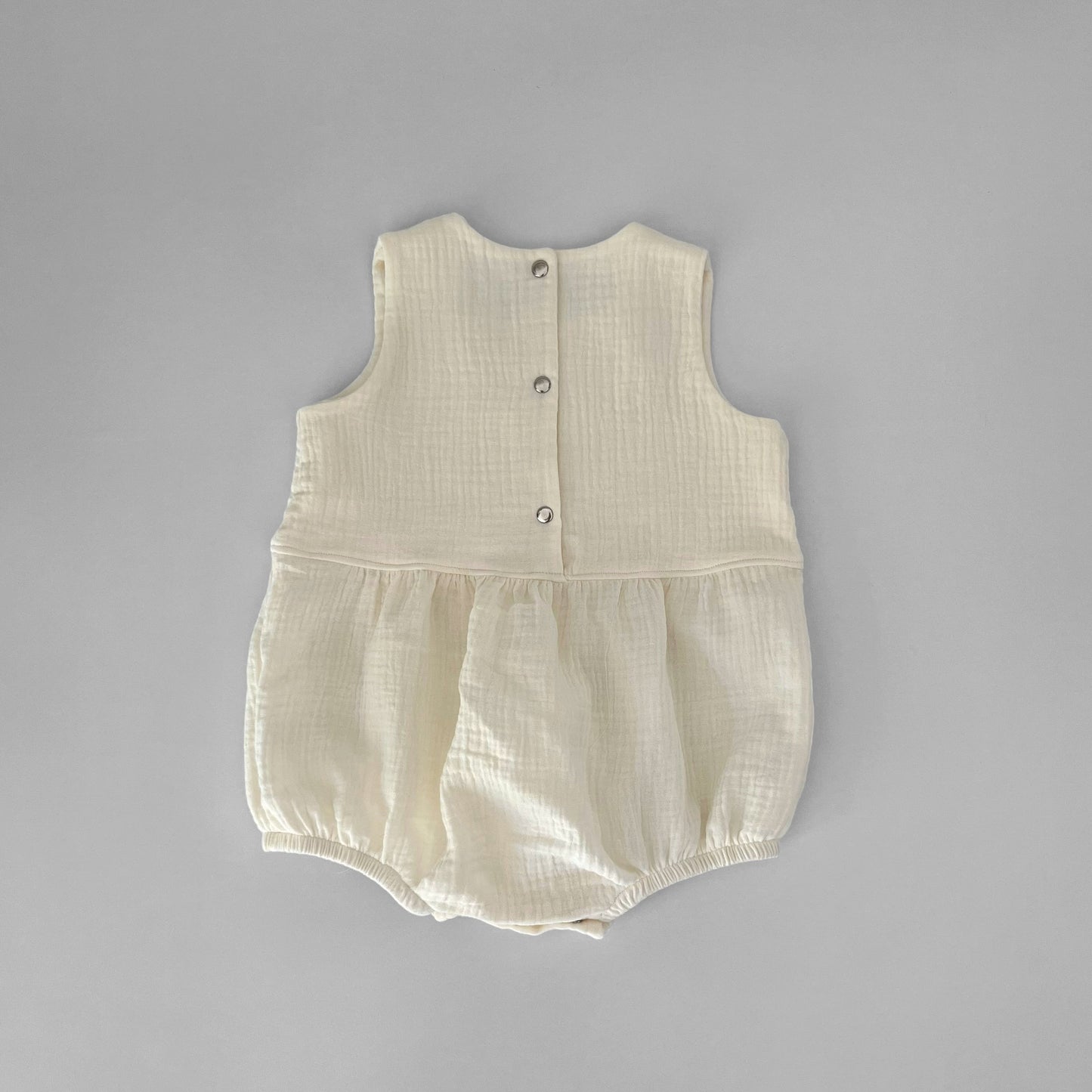 the bubble romper - muslin