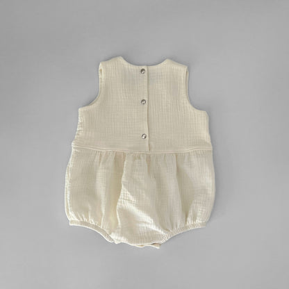 the bubble romper - muslin