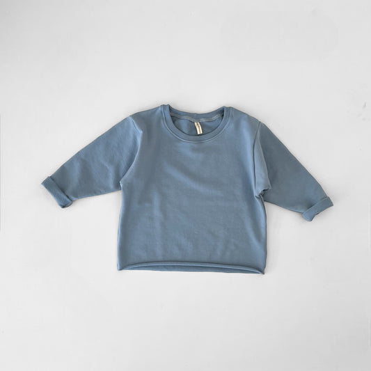 the raw edge sweatshirt