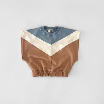 the colour block top - SALE