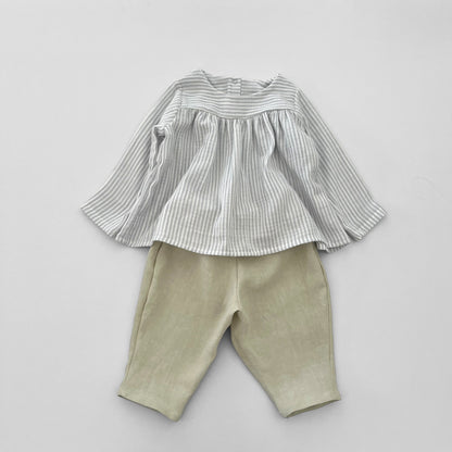 the gaia blouse - muslin BABY