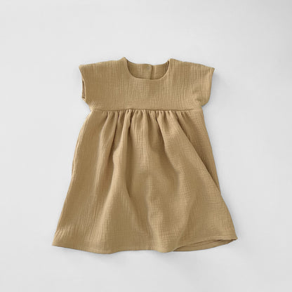 the mable dress - muslin BABY