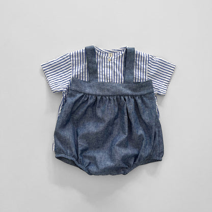 the prairie romper - cotton