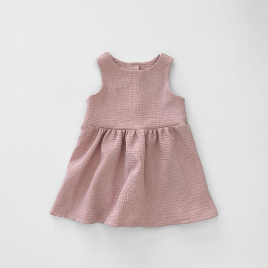 the petal dress - muslin BABY