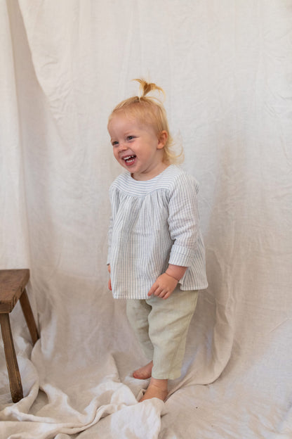 the gaia blouse - muslin BABY