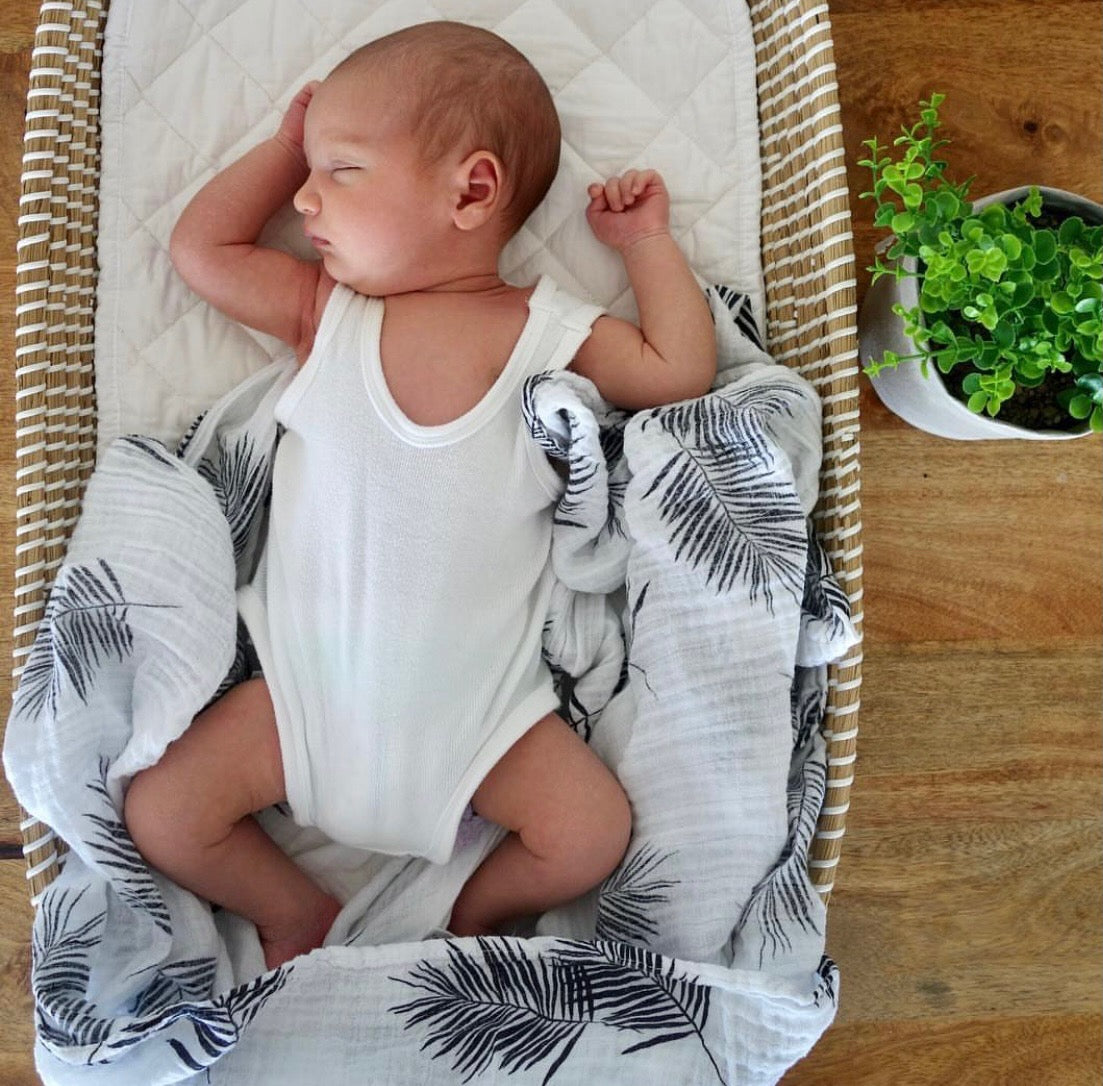 organic muslin swaddle blanket